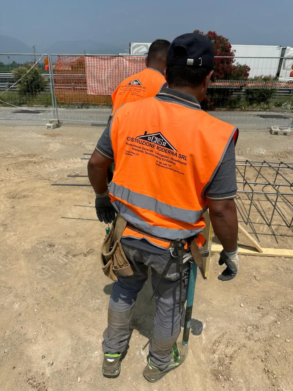 Eni · Excavation and fuel tank installation · From construction to finishes 3