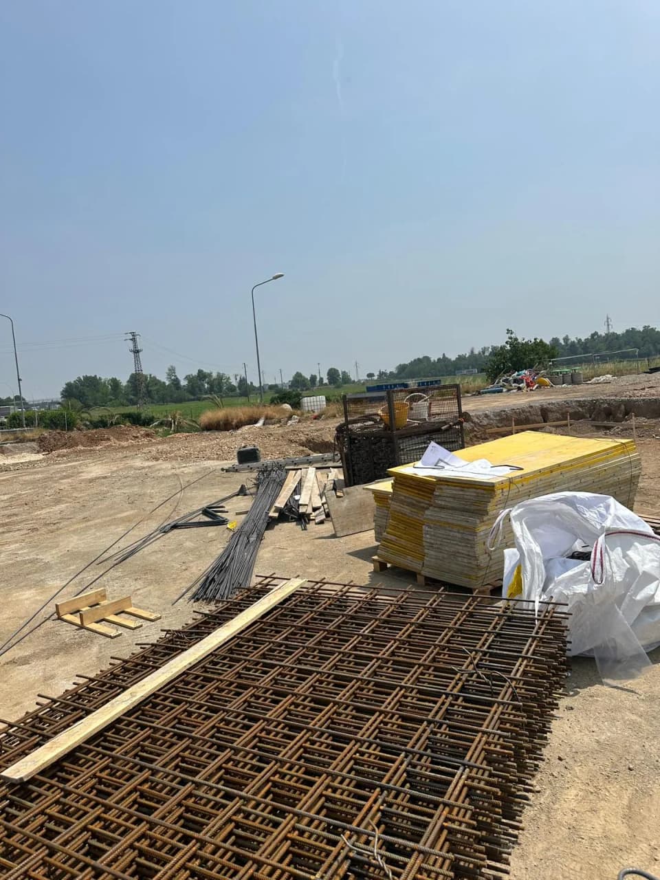 Eni · Excavation and fuel tank installation · From construction to finishes 6